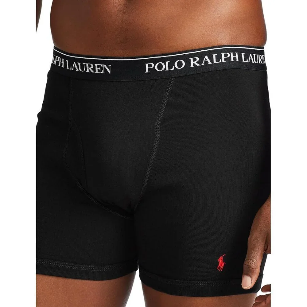 Men's Classic Fit Cotton Boxer Briefs, Trunks & Long Leg Available, 3-Pack
